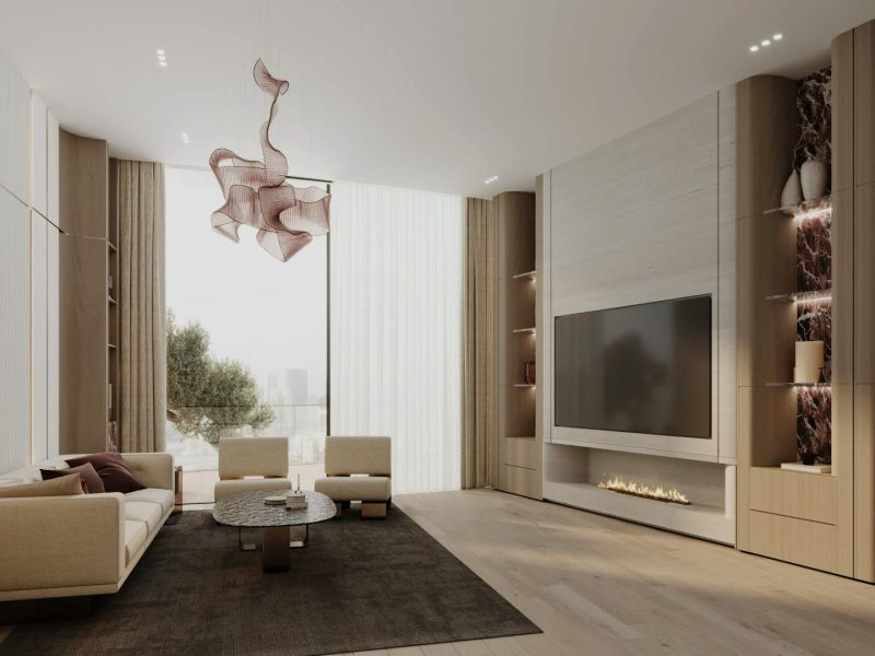 Binghatti Flare living room 1