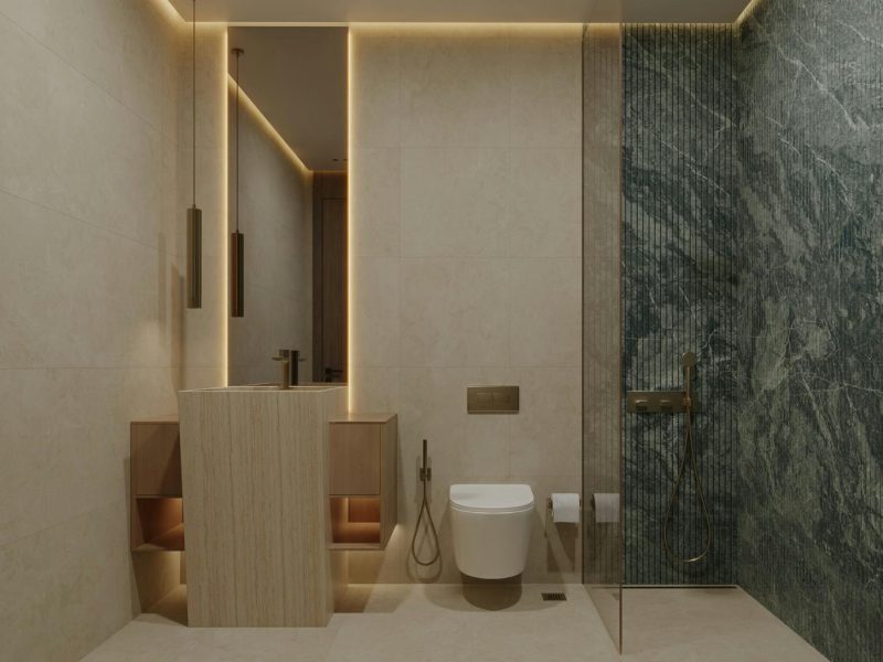 Binghatti Ivory bathroom