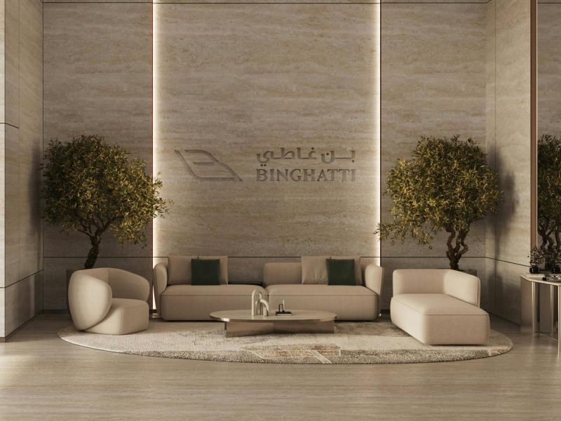Binghatti Ivory lobby 1