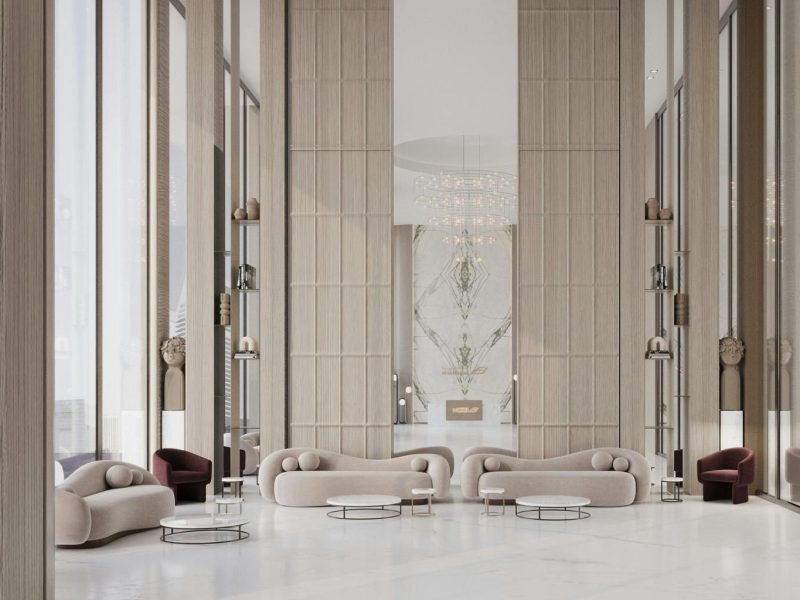Binghatti Phoenix lobby