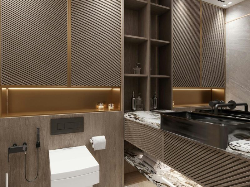Binghatti Royale bathroom