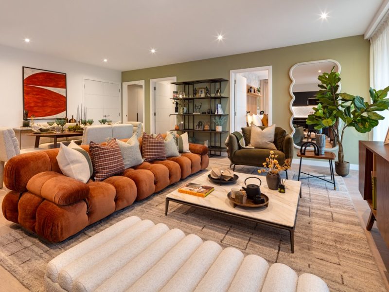 Fulton & Fifth 3 yatak odalı örnek daire