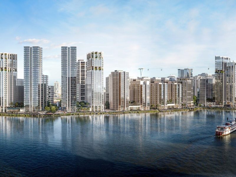 Arada London Thameside West, Royal Docks master planı